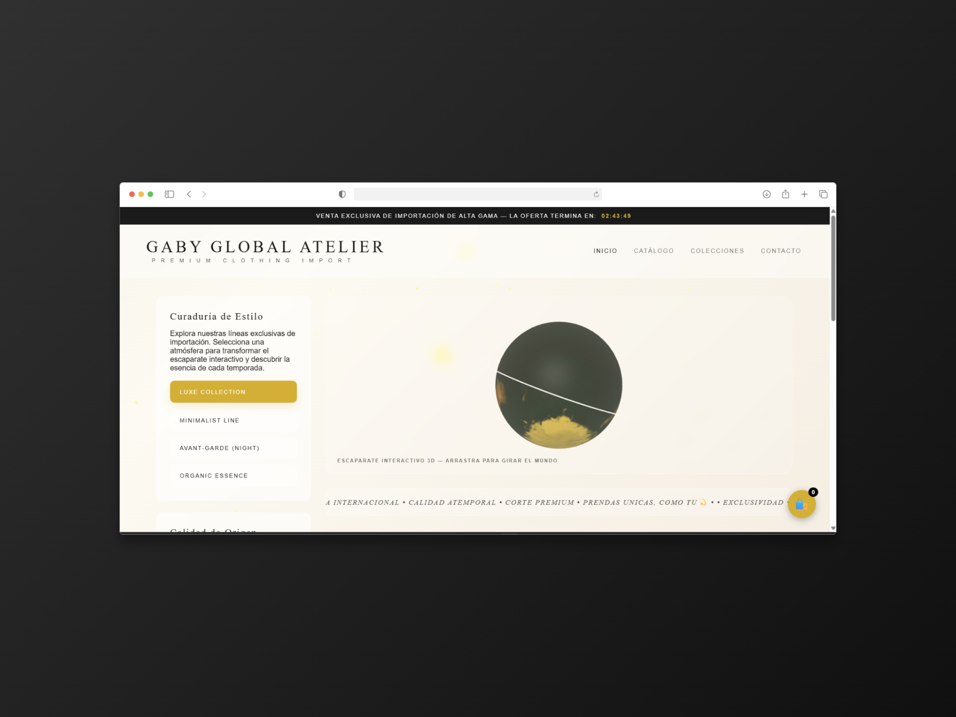 Gaby Global Atelier - Tienda Virtual